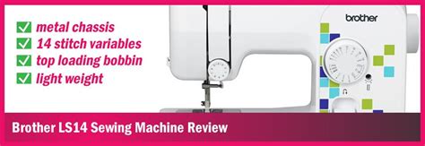 brother ls14 metal chassis sewing machine review|brother ls14 instruction manual.